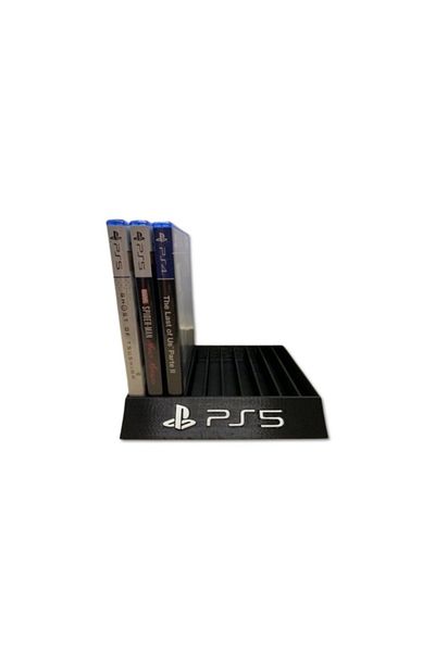 3D Brothers PS5 Games Organizer, playstation Disk Organizer Stand Base