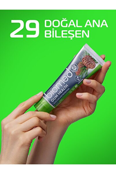 Biomed Gum Health Diş Macunu ( Doğal Bitkisel Vegan Florürsüz ) 100 gr