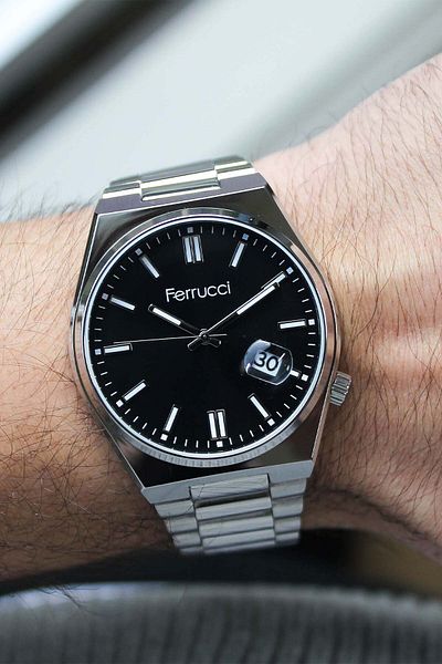 Ferrucci Fc03223M.01 Men's Watch with Steel Band