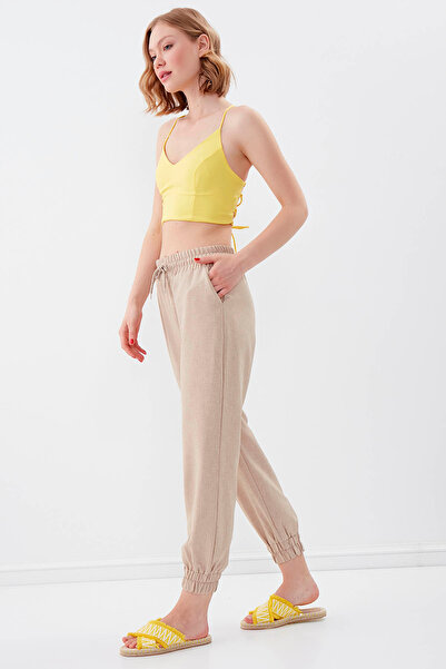 Vitrin Elastic Waist and Leg Trousers