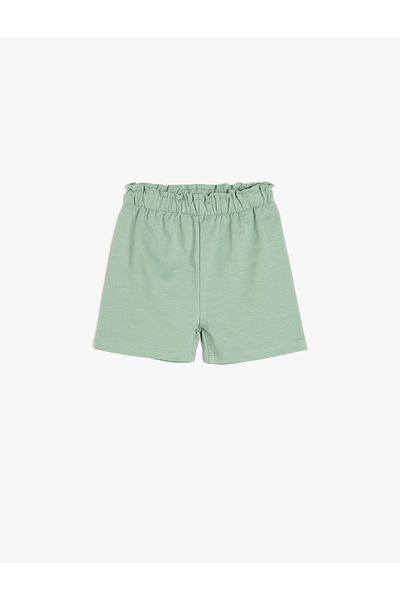 Koton Set of 2 Basic Shorts with Elastic Waist of Cotton
