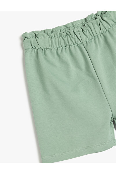 Koton Pamuklu Beli Lastikli 2'li Basic Şort Seti