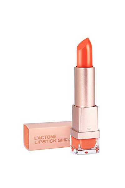 L'ACTONE Ruj Shiny Lipstick Arizona Az-103 - 1 Adet Oje Hediyeli