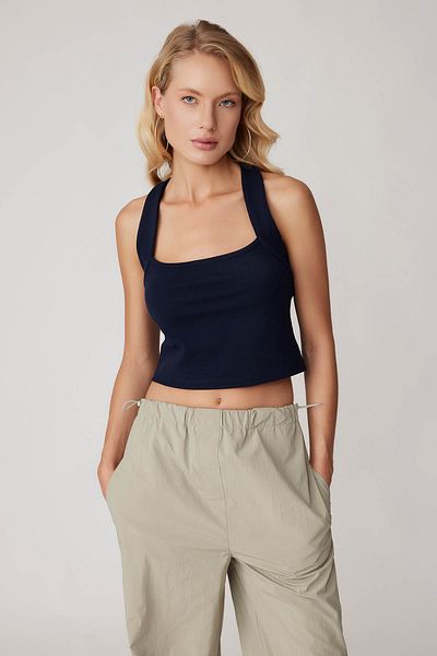 Vitrin Μπλούζα Cross Back Thick Strap Crop
