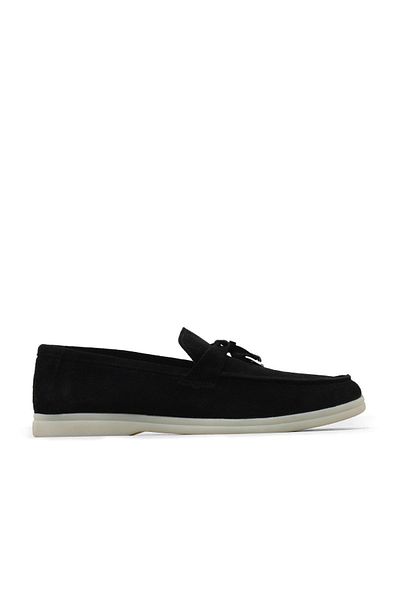 Bueno Shoes Μαύρο Suede Ανδρικό Loafer 05ms101