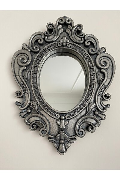 Nayino Büyük Boy Oval Ayna Vintage Oval Ayna