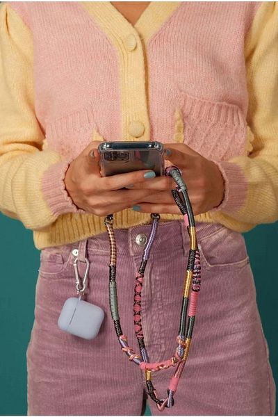 Happy-Nes حافظة هاتف Delusion مصنوعة يدويًا متوافقة مع هاتف Iphone 14 Pro