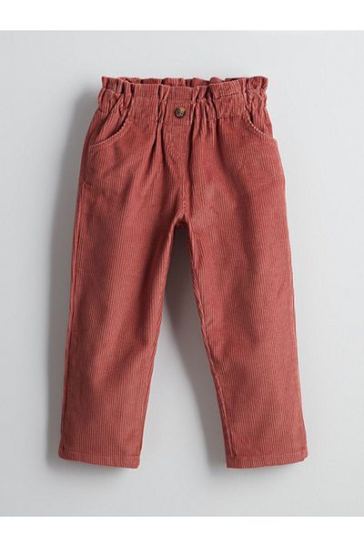 LC Waikiki Lcw Kids Elastic Waist Velvet Girls' Pants