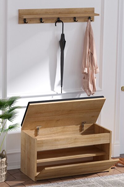 DECORMET Bobby Ayakkabılık Safir Meşe