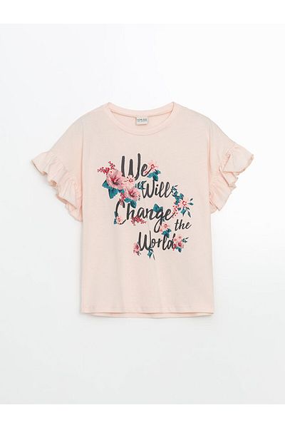 LC Waikiki Lcw Crew Neck Girl's T-Shirt