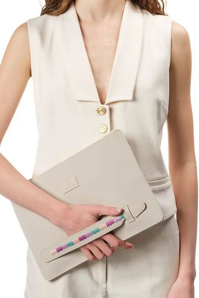 Happy-Nes Beige Safari - Handbag