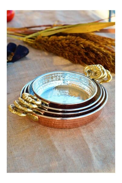 Bakır Concept مقلاة نحاس موديل كلاسيكي 16 سم