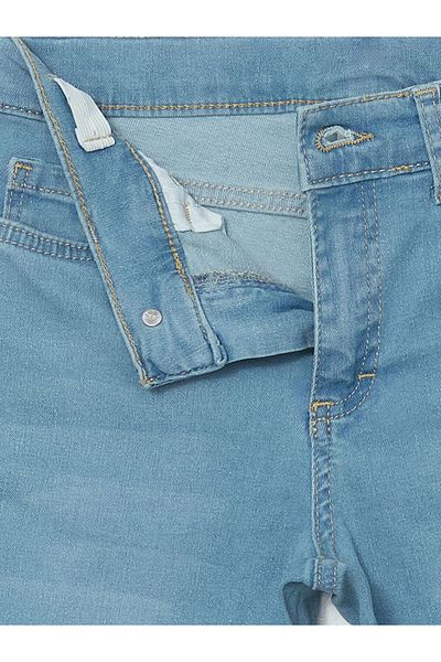 LC Waikiki Sort de jeans pentru băieți cu talie elastică reglabilă de sezon nou - S5DP98Z4