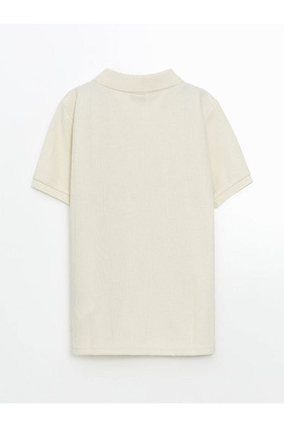 LC Waikiki Νέα Σεζόν Polo Yaka Δομημένο Αγόρι T-shirt - S55736Z4