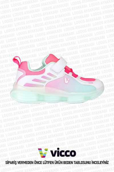 Vicco Oslo Model Girl's - Light Fuchsia Casual Sneakers