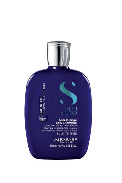 Alfaparf Natural Semi Di Lino Shampoo to Prevent the Yellowing of Orange 250 ml 125 Evakuafor010