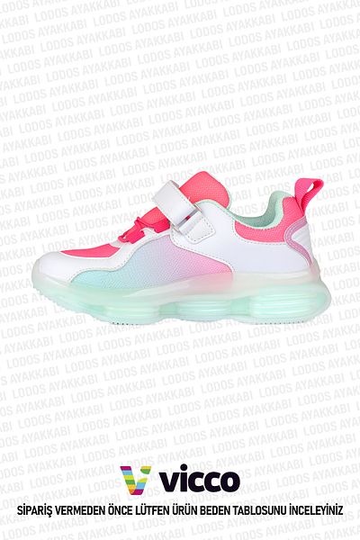 Vicco Oslo Model Girl's - Light Fuchsia Casual Sneakers