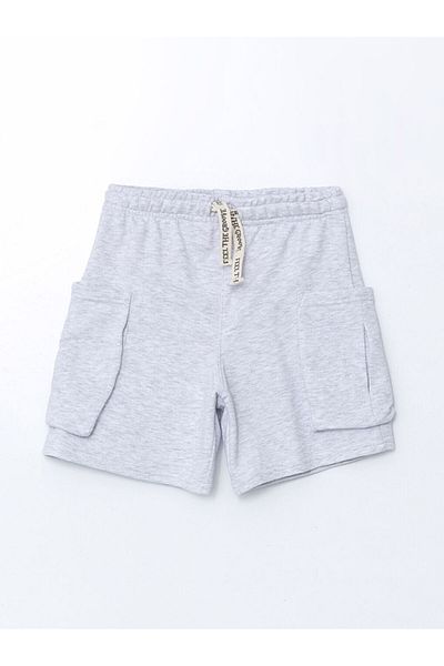 LC Waikiki New Season Elastic Waist Boys Cargo Sort - S5Dn88Z4