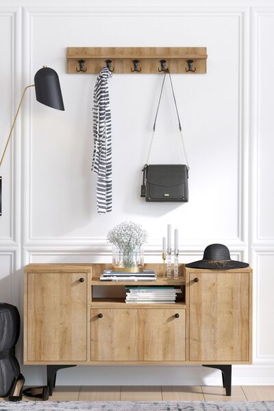 DECORMET Grady Ayakkabılık Safir Meşe Dec20032