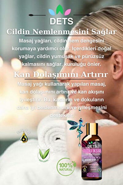 Dets Erotik Masaj Yağı Ile Tutku Ve Romantik Anlar Tutku Iksiri Aşkın Ihtişamı Romantik Anlar