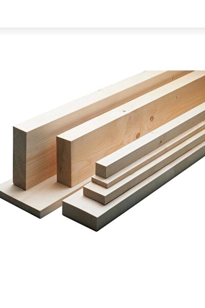 ahsapbay Ahşap Çıta 2 X 3.5 X 40 Cm Silinmiş Çıta 10 Adet ( Kayın Ağacı )