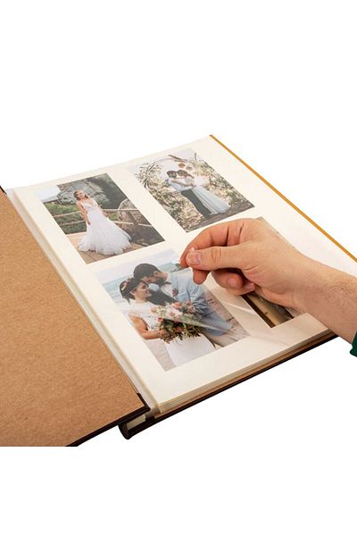 zeuscolor Adhesive Photo Album with Gelatin 34X37Cm