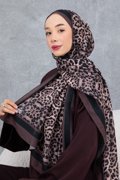 m moon scarf Leopard Pattern Cotton Shawl , Imported Fabric , High Quality & New Season Shawl