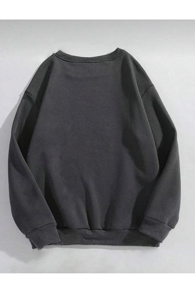 NO 601 Sweat de iarnă fără glugă, cu gât afumat, cu minge de discotecă