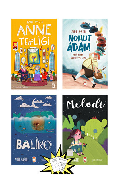 Timaş Çocuk Boyamalı - Anne Terliği, Balino, Melodi, Nohut Adam, Anıl Basılı ...
