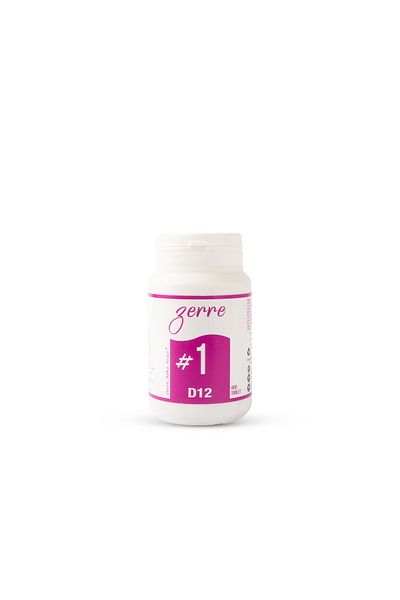 Avogadro Homeopati Schüssler Zerre Tissue Salt -#1400 Tablets