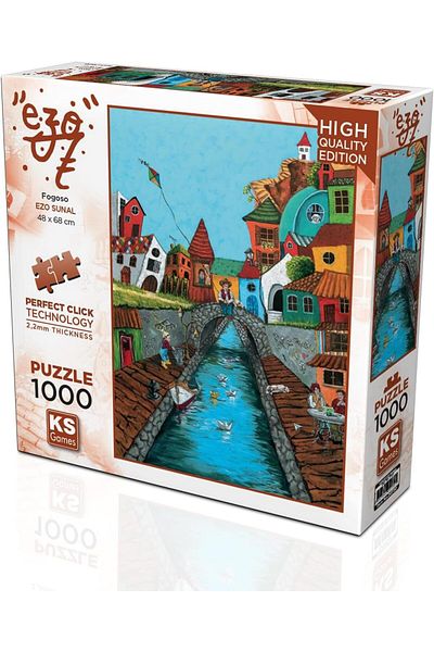 STOREMAX 1000 Piece Father Ezo Sunal Puzzle Mrtshop Games