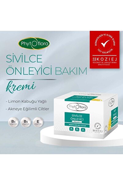 Phytoflora Karşıtı Bakım Kremi (LİMON YAĞLI) 50 ml