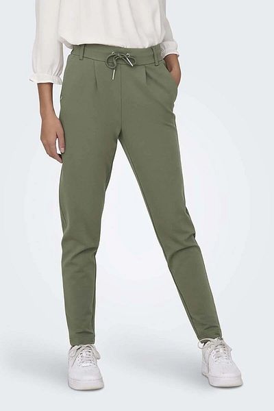 ONLY Women's Onlpoptrash Waisted Trousers15115847 Dark Green