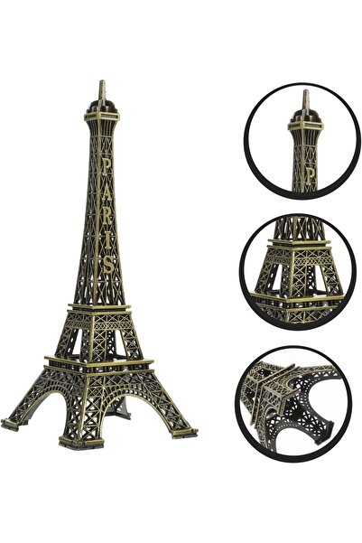 EXENET Metal Paris Eyfel Kulesi Minyatür Masaüstü Dekoratif Biblo – Şık ve Za...