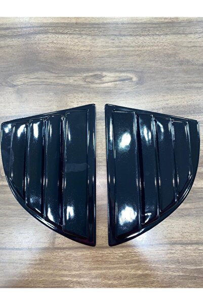 OEM Honda Civic Fd6 2006-2011 Kelebek Cam Vizörü Kaplama Pianoblak 2'li Set