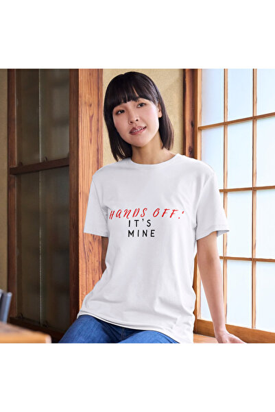 ALPŞAN TİCARET Μπλουζάκι Unisex Hands Off It's Mine - Μπλουζάκι που ήταν εδώ και ποιοι πέρασαν