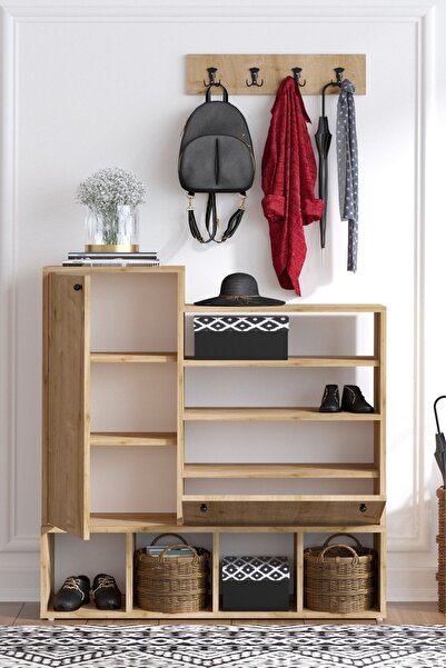 DECORMET Wess Ayakkabılık Safir Meşe