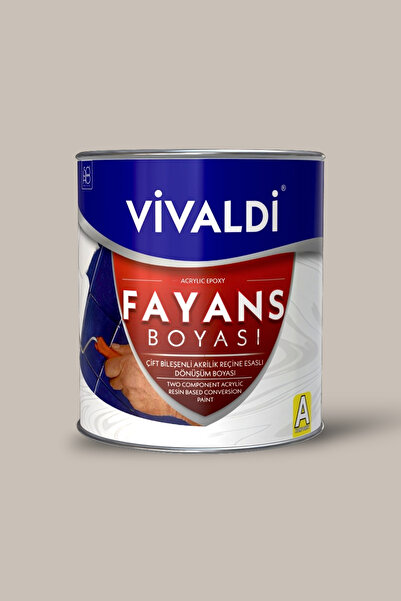 Vivaldi Fayans Boyası - Astar Ve Vernik Gerektirmeyen Boya - Sınırsız Renk 1 Kg