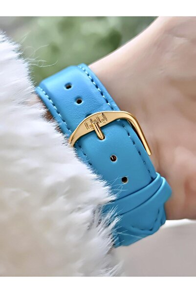 Q&Q Vintage Women's Leather Cord Wristwatch
