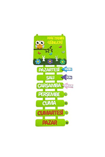 KeçeBizde Keçe Haftanın Günleri Yeşil