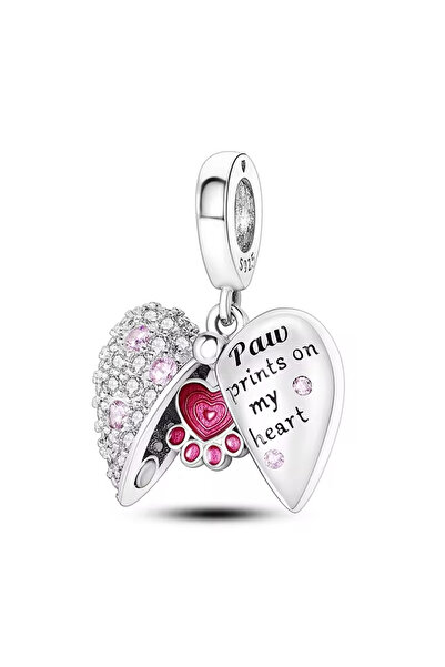 Fubena Patinin Kalbime Yazdım Kalp Sallantılı Charm