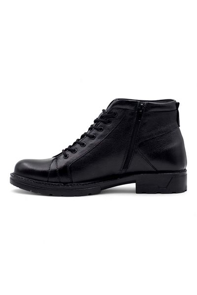 ZAC SHOES ZAÇ FANTASY LACE UP ΑΝΔΡΙΚΕΣ ΜΠΟΤΑΚΕΣ ΜΑΥΡΕΣ