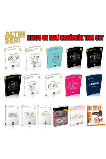 Savaş Yayınevi Altın Seri Hmgs Ve Adli Hakim Ve Savcılığı Sınavlarına Hazırlı...