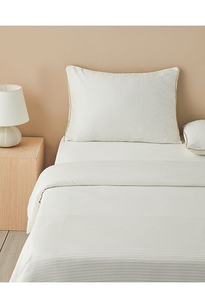 English Home Gold Single Elegant Duvet Cover Set - 160X220 cm