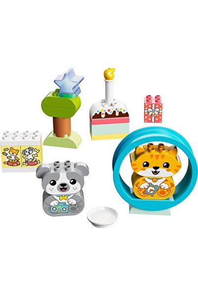 LEGO DUPLO My First Puppy Kitten With Sounds 10977 Building Toy 22 Pieces