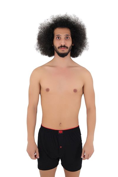 CNT Πακέτο Premium Boxer 6 τεμαχίων με χτενισμένα βαμβακερά κουμπιά