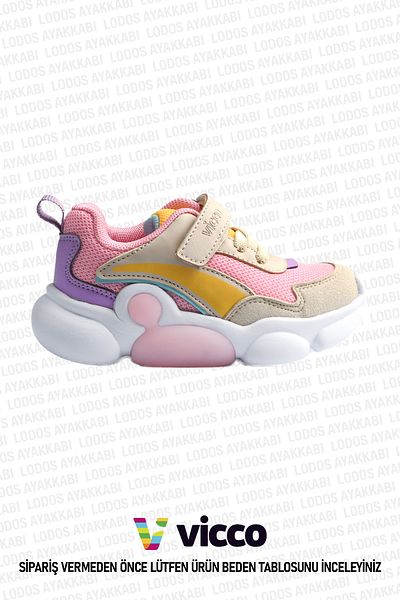 Vicco Orsa Model Baby Girl and Child Pink Phylon Sports Shoes