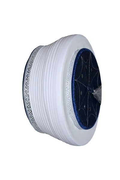şahinbak Luxury Navy Blue Felt President Yellow S081