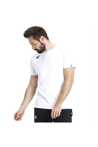 ARENA Team Panel Erkek Beyaz Günlük Stil T-shirt 004899100