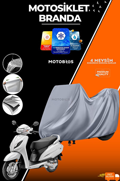 Motobros غطاء دراجة نارية رمادي اللون من ثيرموجارد-إكس كوبا سهل التركيب (مع م...